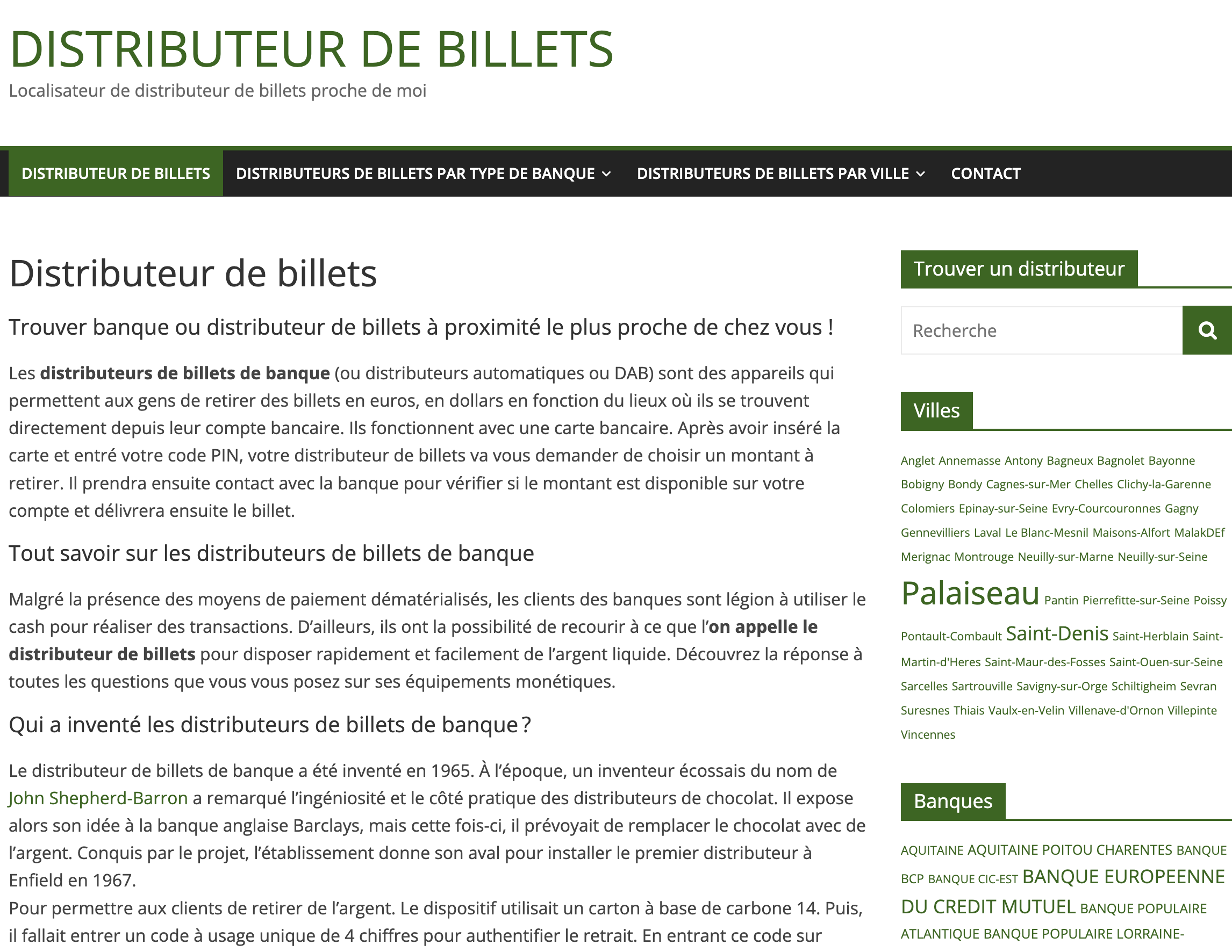 ancien site vert distributeurdebillets.fr